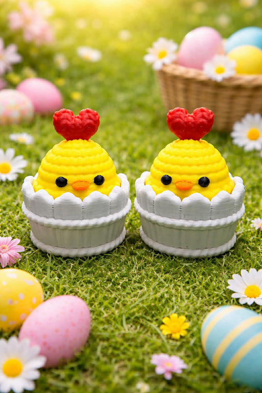 Chick in a basket Fidget Clicker