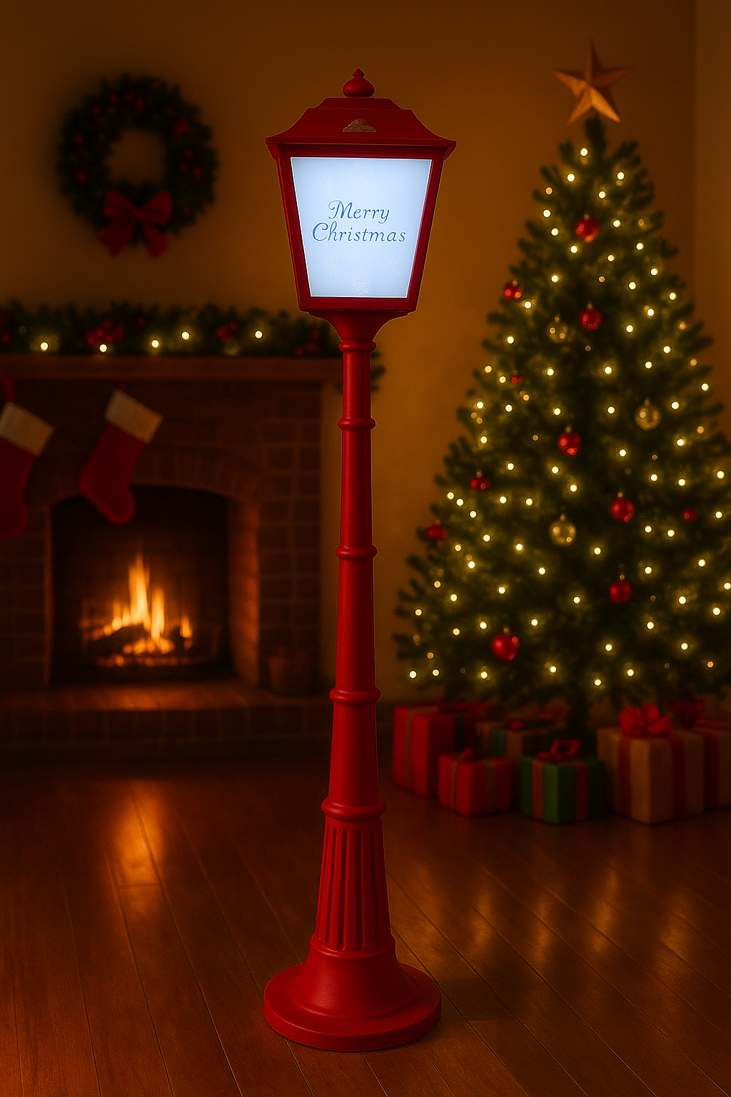 Christmas Lamp Post