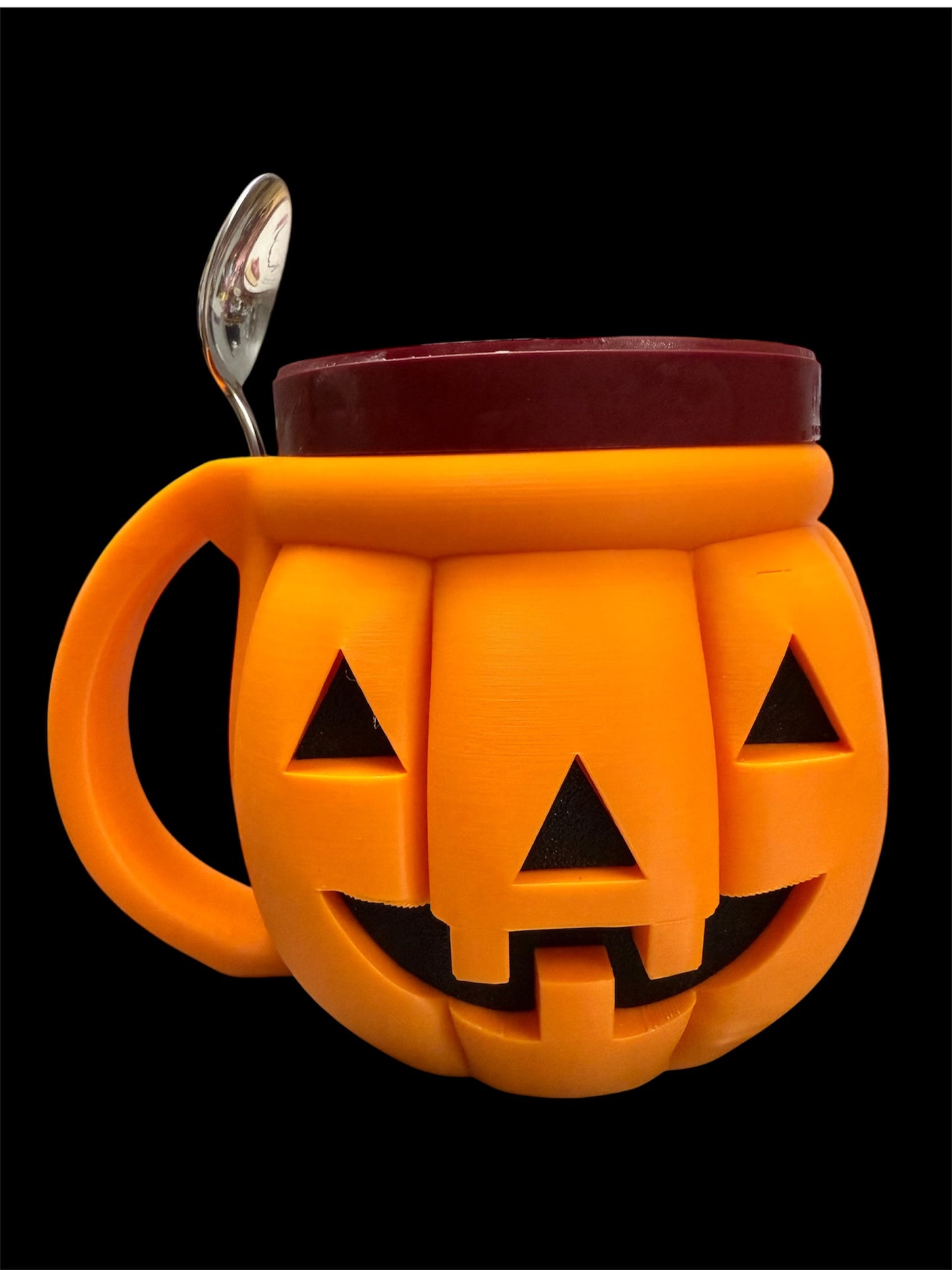 Pumpkin ice cream pint mug